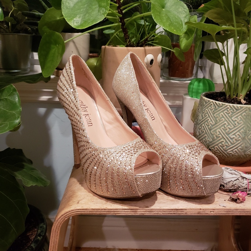Rhinestone 5" Stiletto Heels